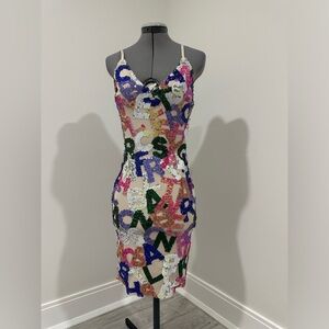 Sequins Birthday Mini Dress